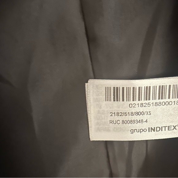 NWT ZARA BLAZER WITH ROLLED-UP SLEEVES - Picture 3 of 6